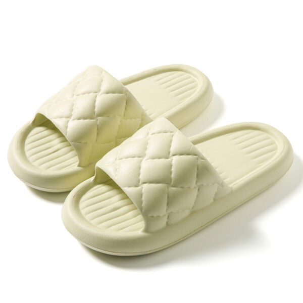 Rhombus Home Slippers Summer Non-slip Floor Bathroom Slipper Rhombus Home Slippers Summer Non-slip Floor Bathroom Slipper