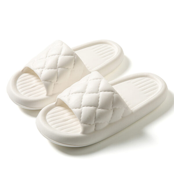 Rhombus Home Slippers Summer Non-slip Floor Bathroom Slipper Rhombus Home Slippers Summer Non-slip Floor Bathroom Slipper