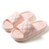 Rhombus Home Slippers Summer Non-slip Floor Bathroom Slipper Rhombus Home Slippers Summer Non-slip Floor Bathroom Slipper