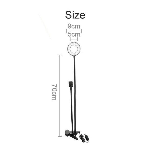 Ring Light Dimmable Lighting Phone Selfie Tripod Stand Makeup Live Lamp Ring Light Dimmable Lighting Phone Selfie Tripod Stand Makeup Live Lamp