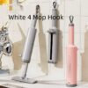 Rotatable Self-squeeze Mini Mop with Crevice Brush Hand Wash-free Flat