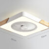 Rotating Air Guide Electric Hanging Fan Lamp