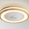 Rotating Air Guide Electric Hanging Fan Lamp