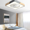 Rotating Air Guide Electric Hanging Fan Lamp