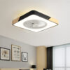 Rotating Air Guide Electric Hanging Fan Lamp