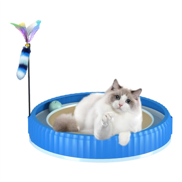 Round Cat Scratching Board Wear-resistant Anti-scratch Claw Grinder