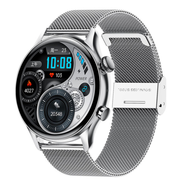 Round Dial True Waterproof NFC Screen Heart Rate Watch Round Dial True Waterproof NFC Screen Heart Rate Watch