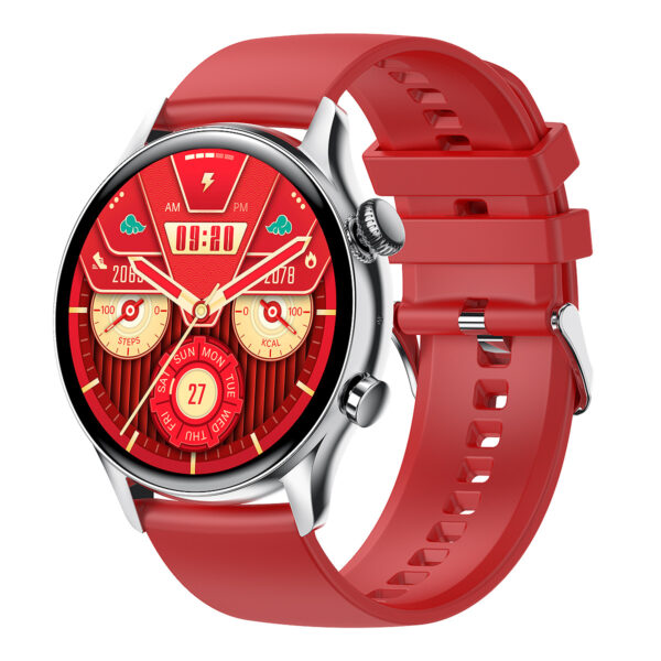Round Dial True Waterproof NFC Screen Heart Rate Watch Round Dial True Waterproof NFC Screen Heart Rate Watch