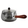 Semi-automatic Rotary Heat-resistant Glass Teapot Lazy Tea Making Semi-automatic Rotary Heat-resistant Glass Teapot Lazy Tea Making