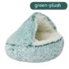 Semi-closed Cat Bed Four Seasons Universal Cover Shell Nest Small Dog