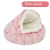 Semi-closed Cat Bed Four Seasons Universal Cover Shell Nest Small Dog