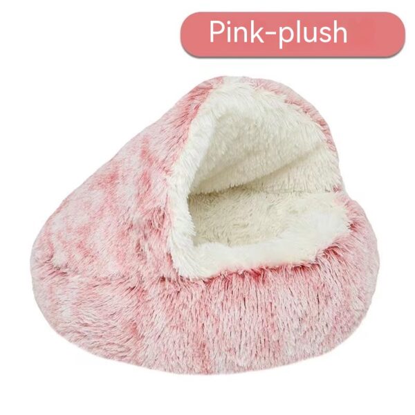 Semi-closed Cat Bed Four Seasons Universal Cover Shell Nest Small Dog