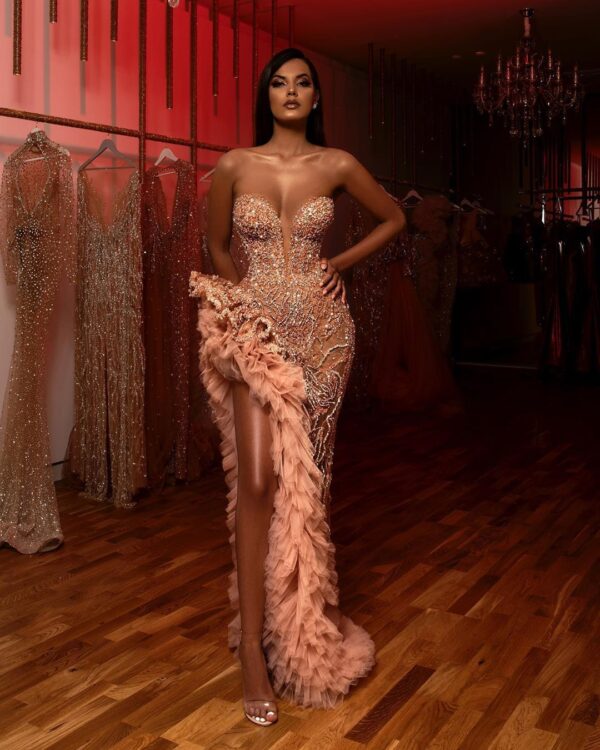 Sexy Sequined Tube Top Dress Sexy Sequined Tube Top Dress