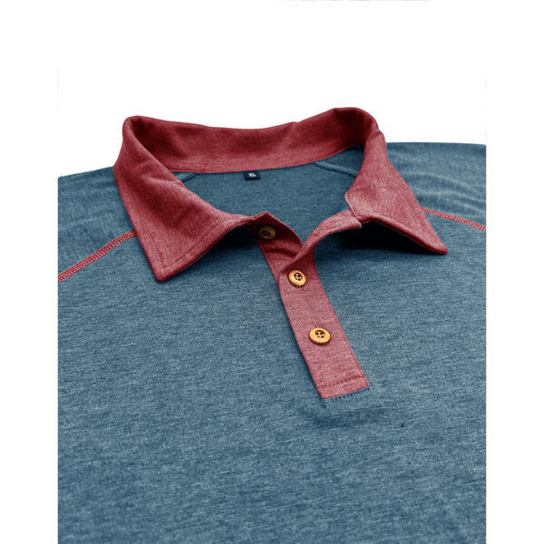 Short-sleeved Lapel T-shirt POLO Bottoming Shirt