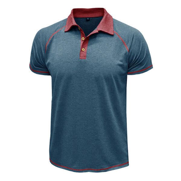 Short-sleeved Lapel T-shirt POLO Bottoming Shirt