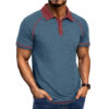 Short-sleeved Lapel T-shirt POLO Bottoming Shirt