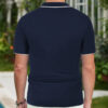 Short-sleeved Polo Shirt Summer Button Lapel Top Fashion Business