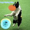 Silicone Flying Saucer Funny Pets Dog Cat Toy Game Discs Resistant Chew