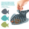 Silicone Lick Mat for Pet Dogs Slow Food Plate Rice Bowl Small Medium