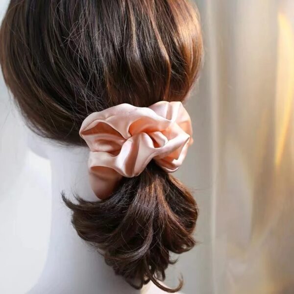Silk Pure Silk Large Silk Hair Tie Bands Silk Pure Silk Large Silk Hair Tie Bands