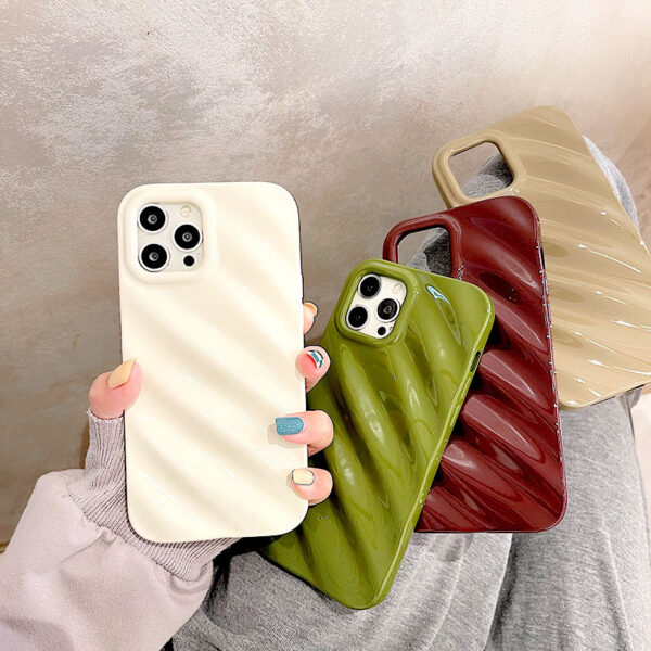 Simple Pleated Phone Case