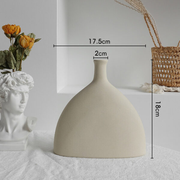 Simplicity Ceramic Vase Dry Flower Arrangement Home Decoration Ornament