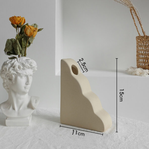 Simplicity Ceramic Vase Dry Flower Arrangement Home Decoration Ornament