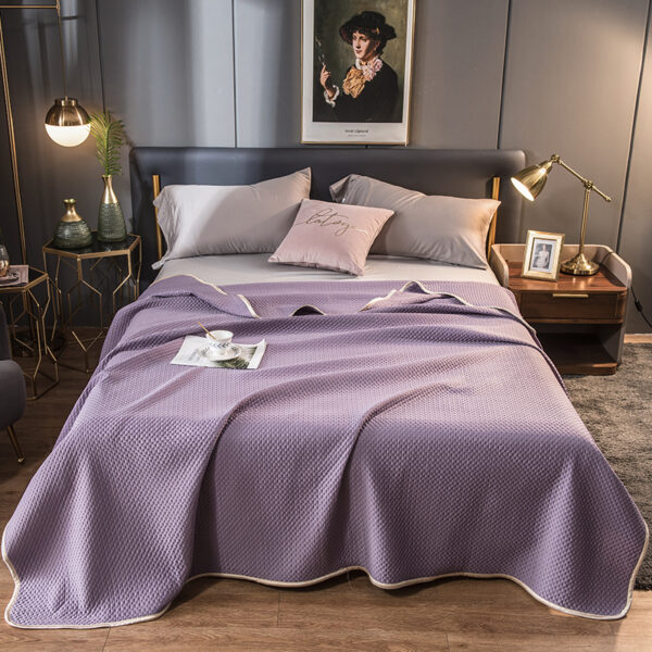 Single and Double Ice Silk Summer Quilt Washable Thin Quilt Single and Double Ice Silk Summer Quilt Washable Thin Quilt