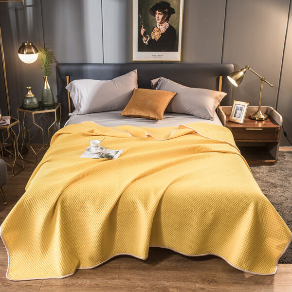 Single and Double Ice Silk Summer Quilt Washable Thin Quilt