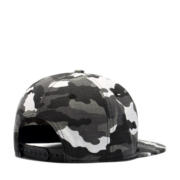 Small Check Cotton Camouflage Baseball Cap Small Check Cotton Camouflage Baseball Cap