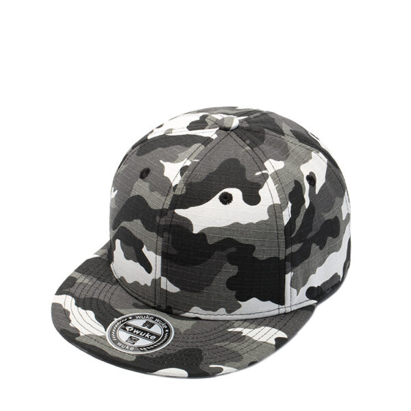 Small Check Cotton Camouflage Baseball Cap Small Check Cotton Camouflage Baseball Cap
