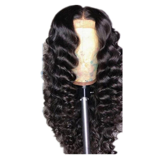 Small Curly Wig Partial Long Hair High Temperature Silk Chemical Fiber Small Curly Wig Partial Long Hair High Temperature Silk Chemical Fiber