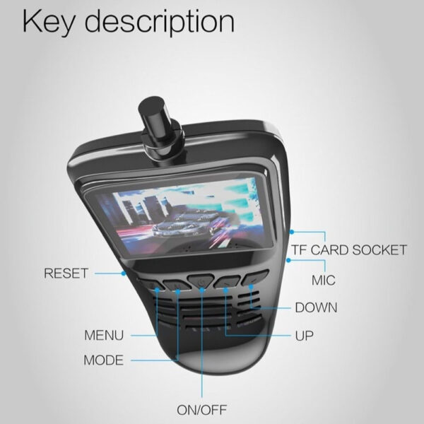 Small Eye Dash Cam Car DVR Recorder Camera with WiFi Full HD Small Eye Dash Cam Car DVR Recorder Camera with WiFi Full HD