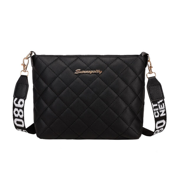 Small Messenger Bag for Women Trend Lingge Embroidery Female Shoulder Small Messenger Bag for Women Trend Lingge Embroidery Female Shoulder