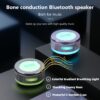 Small Wireless Bone Conduction Speakers Bluetooth Vibration Speaker