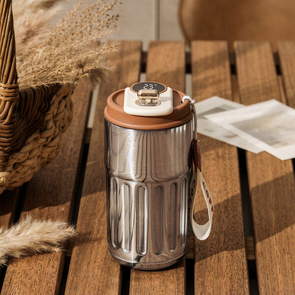 Smart Digital Thermal Bottle Portable Coffee Mug Stainless Steel Water Smart Digital Thermal Bottle Portable Coffee Mug Stainless Steel Water