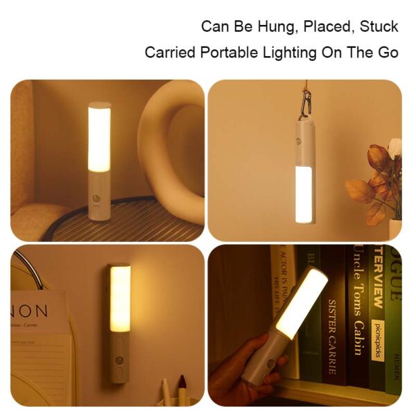 Smart Human Body Induction Motion Sensor LED Night Light for Home Bed