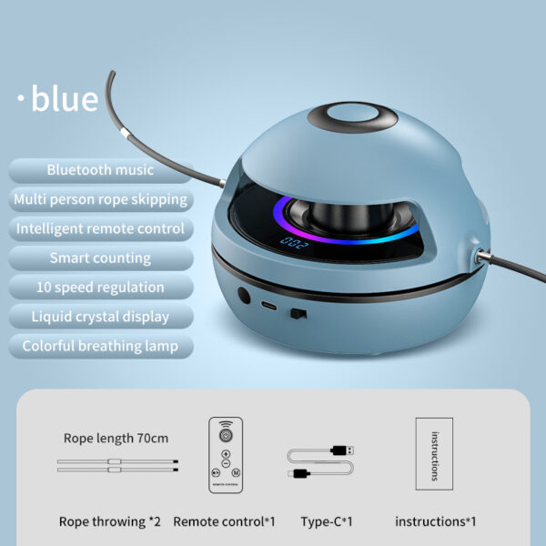 Smart Rope Skipping Machine Jump 10-level Speed Adjustment LED