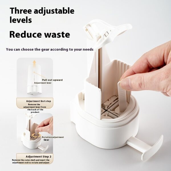 Soap Grinder Dispenser Box Wall Mounted Dry Organizer Powder Grinding