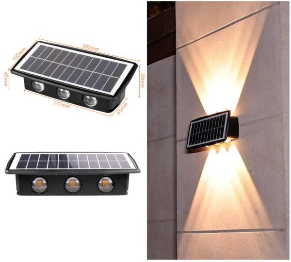 Solar Outdoor Wall Lights Waterproofing Solar Outdoor Wall Lights Waterproofing