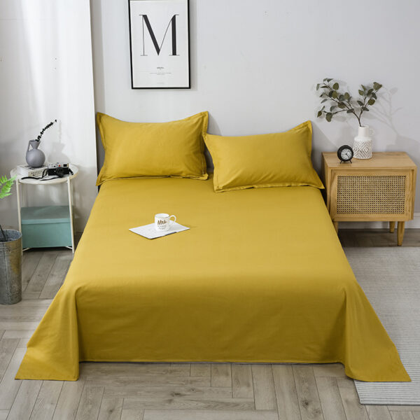 Solid Color Sanding Washed Cotton Single Piece Is Pure Student Solid Color Sanding Washed Cotton Single Piece Is Pure Student