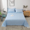 Solid Color Sanding Washed Cotton Single Piece Is Pure Student Solid Color Sanding Washed Cotton Single Piece Is Pure Student