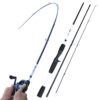 Sougayilang Sections Carbon Fiber Spinning Casting Fishing