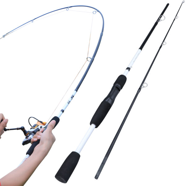 Sougayilang Sections Carbon Fiber Spinning Casting Fishing