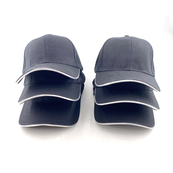 Sources LED Optical Fiber Luminous Peaked Cap Flashing Hat Outdoor