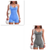 Spaghetti Strap Shorts Jumpsuit Sports Yoga Workout Tight Romper Women