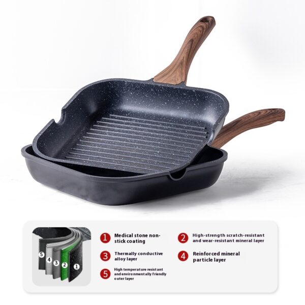 Special Steak Frying Pan Breakfast Pot Fried Eggs Multi-function Special Steak Frying Pan Breakfast Pot Fried Eggs Multi-function
