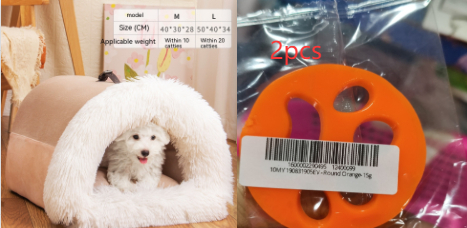 Splice Portable Pet Nest Autumn and Winter Warm Dog Moisture-proof Long