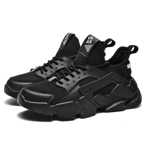 Sports Running Shoes White Men's Summer Breathable Sports Running Shoes White Men's Summer Breathable