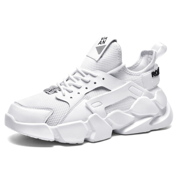 Sports Running Shoes White Men's Summer Breathable